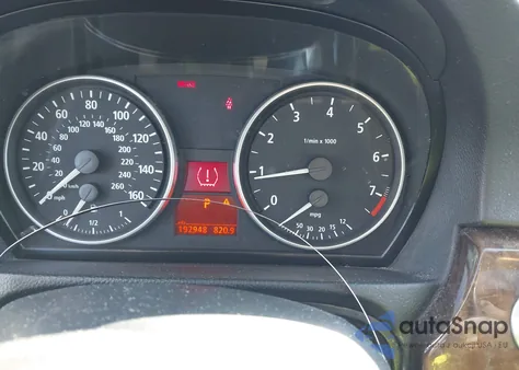 2007 BMW 328I из США, поврежденный, VIN WBAVA37507NE26211